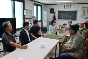 이동유 부여군 신임 부군수, 읍면 현장에서 민생 현안 청취