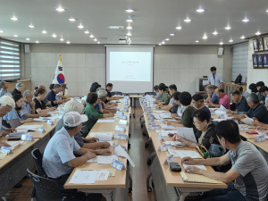 천안도시공사, 동부스포츠센터 건립 주민설명회 추진