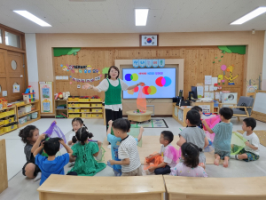 청양도서관, 청양유치원으로 찾아가는  여름방학 독서교실 운영