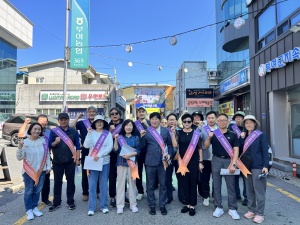 부여읍 원도심 상인조직, 제72회 백제문화제 성공 개최 홍보 나서