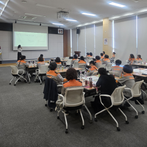청양소방서, 의용소방대원 심리사회적지지 교육 실시